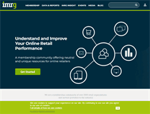 Tablet Screenshot of imrg.org